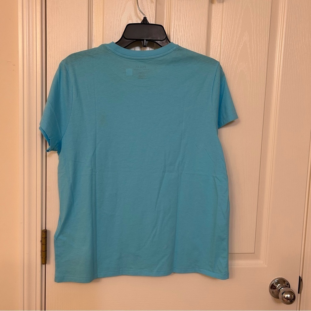 Polo Ralph Lauren Classic Short Sleeve Crewneck T-Shirt in Light Blue Size XS - Picture 2 of 4